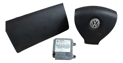 Kit Airbag Volkswagen Gol G5/g6 Sem Cinto De Segurança Preto